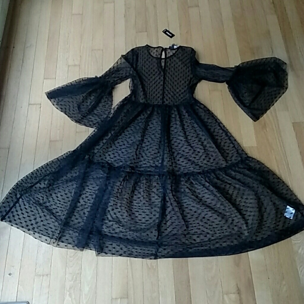 EXPRESS Sheer Dress/NWT!